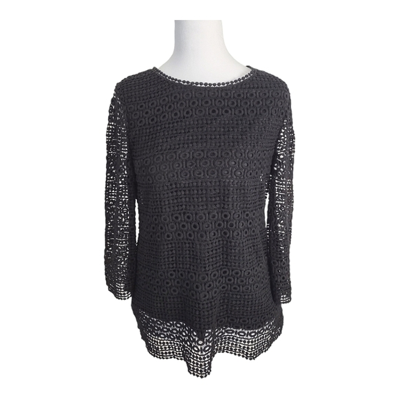 Talbots Crochet Top - Picture 1 of 8